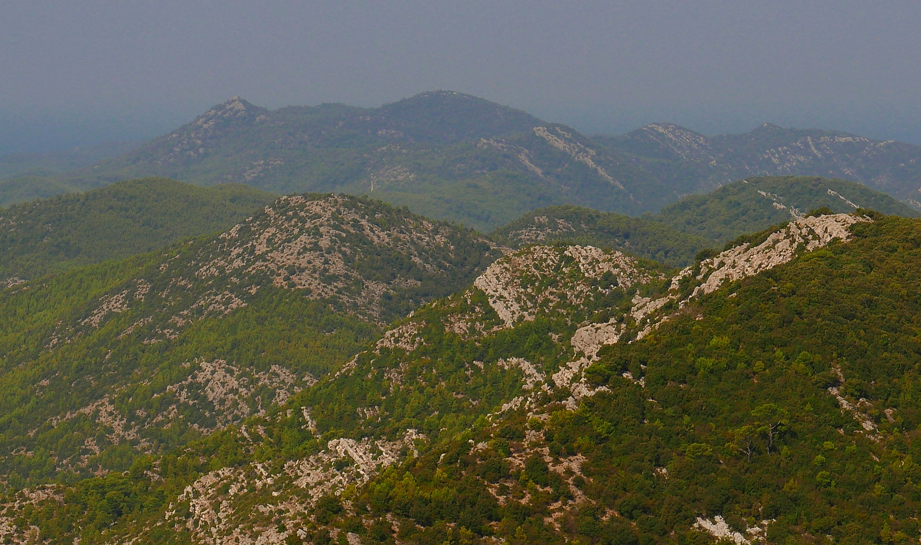 Veliki grad: pogled proti zahodu