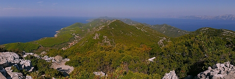 Veliki grad – najvišji vrh otoka Mljet