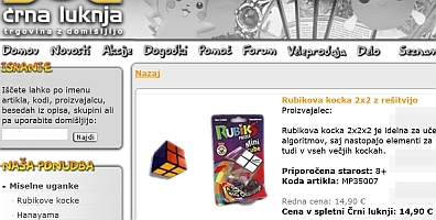 Rubikova kocka 2x2x2